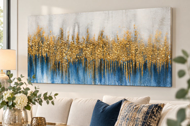 "Midnight Rain" Canvas