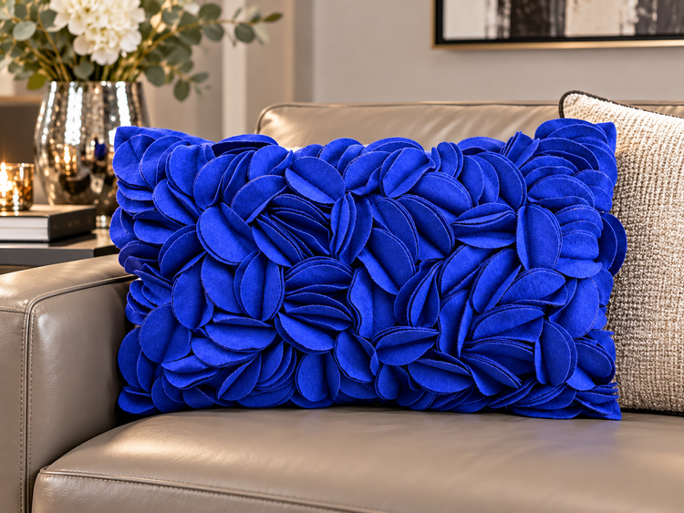 "Dorothy" Luxury Cushion Midnight Blue