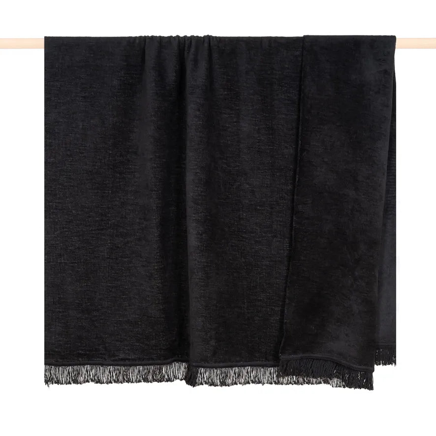 Sydney Luxury Throw Black
