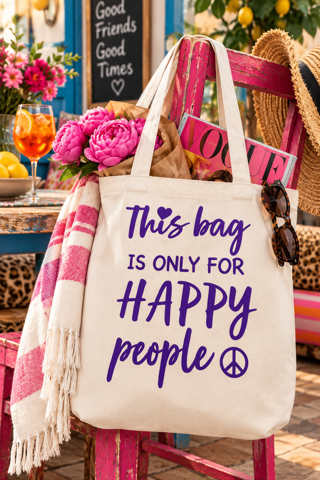 The Happy People Tote 🦹‍♀️