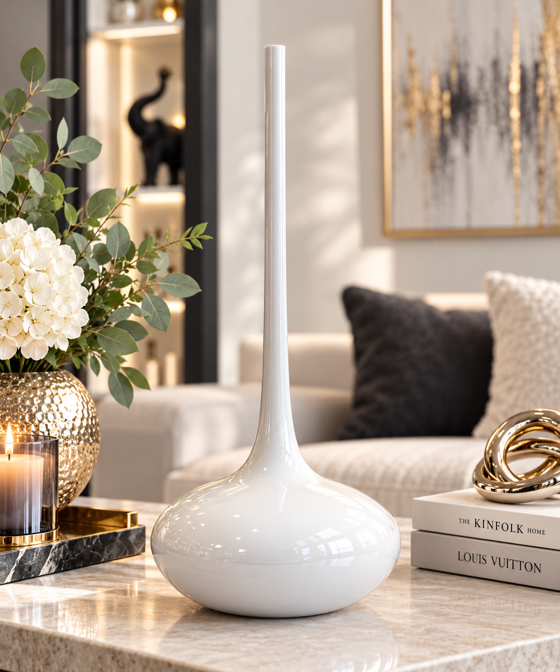 Esteban Art Diffuser White Gloss