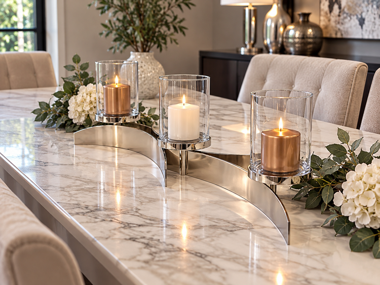 "Wave" Luxury Centre Piece